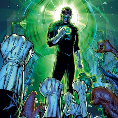 DC Comics Green Lantern Dark Days Cover #4 New 52 Art by Billy Tan Surface Book 2 13.5in Skin